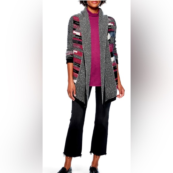 NWT-NIC + ZOE-Orchard Hooded Cardigan - Picture 4 of 10